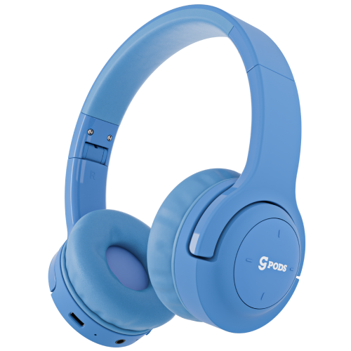 Беспроводные Детские Bluetooth-наушники CaseGuru CGPods Kids с микрофоном