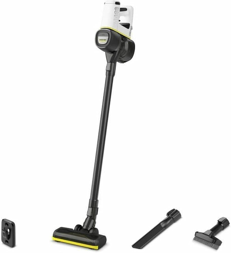 Домашний пылесос Karcher обещает качественную уборку. В комплекте есть турбощётка для пылесоса, убирающая сложные загрязнения