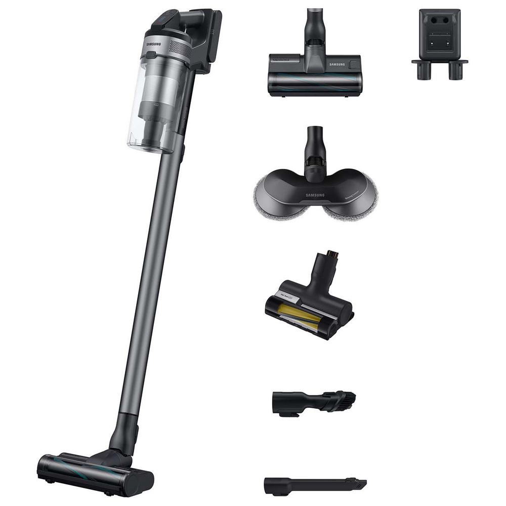 Ручной пылесос Samsung имеет довольно высокую цену, но при этом производитель на слуху, что даёт гарантию надёжности работы