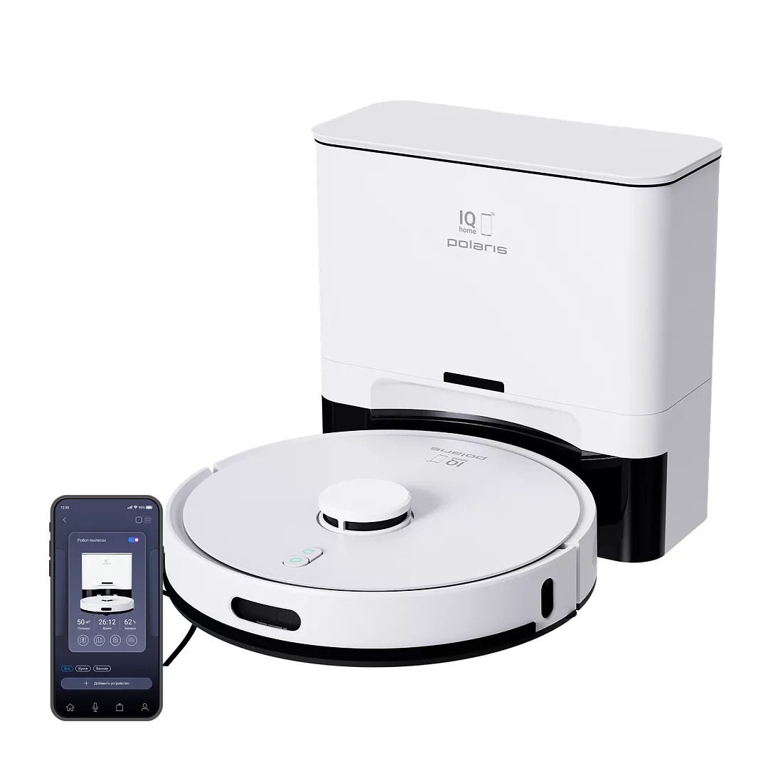 робот-пылесос Polaris PVCRDC 6004 Wi-Fi IQ Home