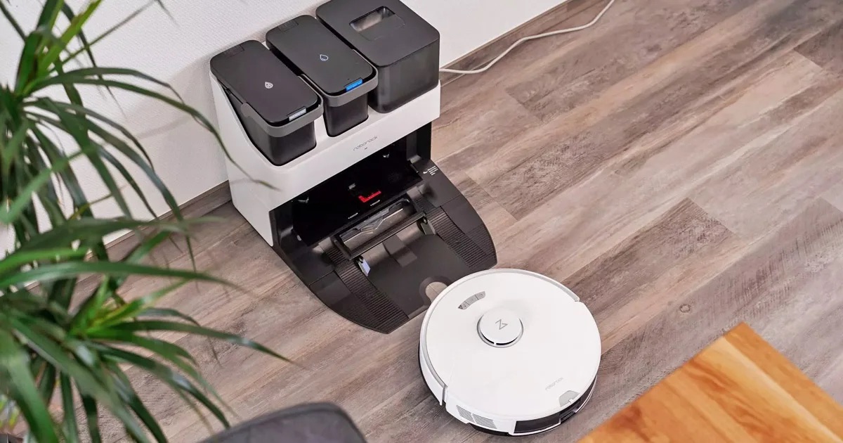 робот-пылесос со станцией самоочистки Roborock S7 Max Ultra