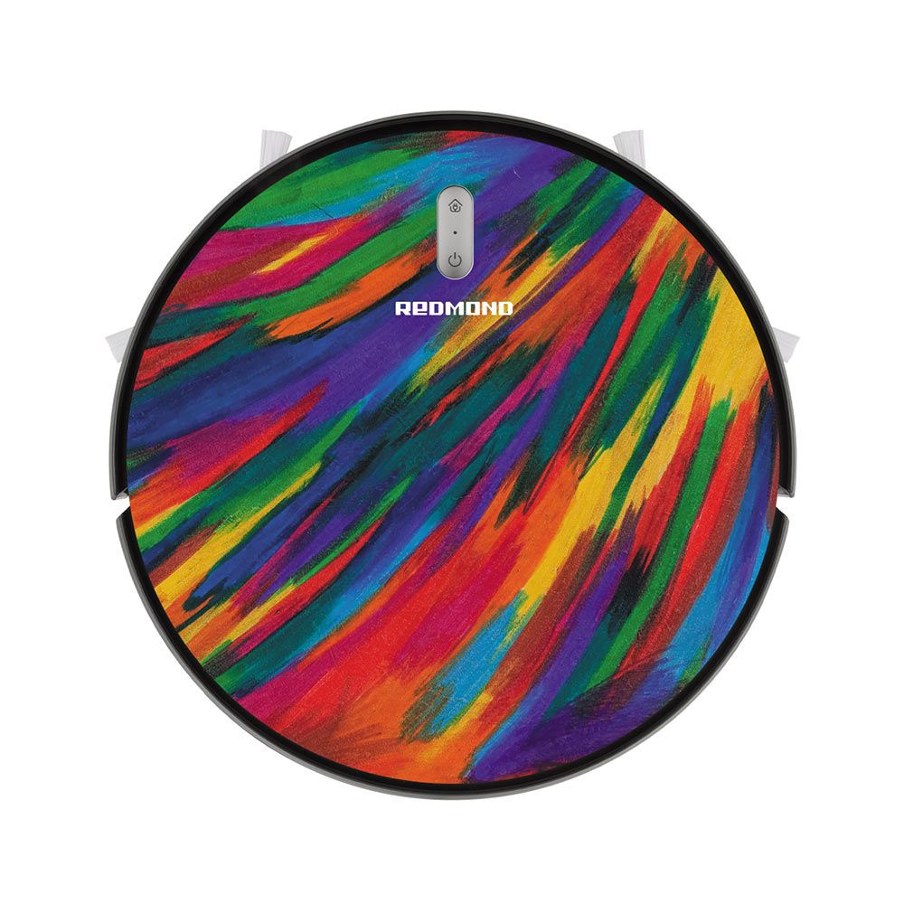 Робот-пылесос REDMOND RV-R630S WiFi с влажной уборкой и ярким оформлением вошёл в список лучших уборщиков