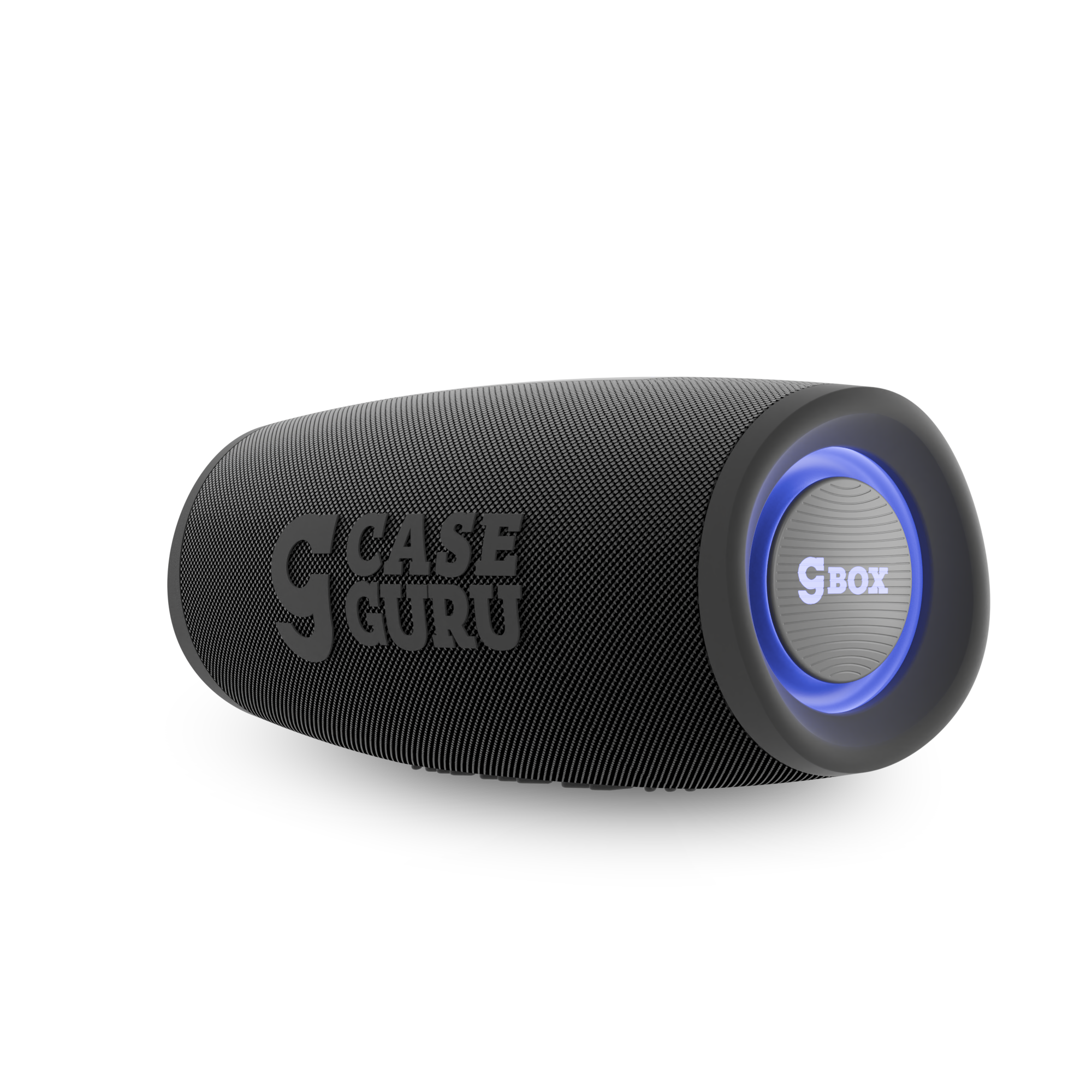 Портативная музыкальная колонка CaseGuru создаёт мощное стереозвучание с помощью подключения второй колонки через TWS