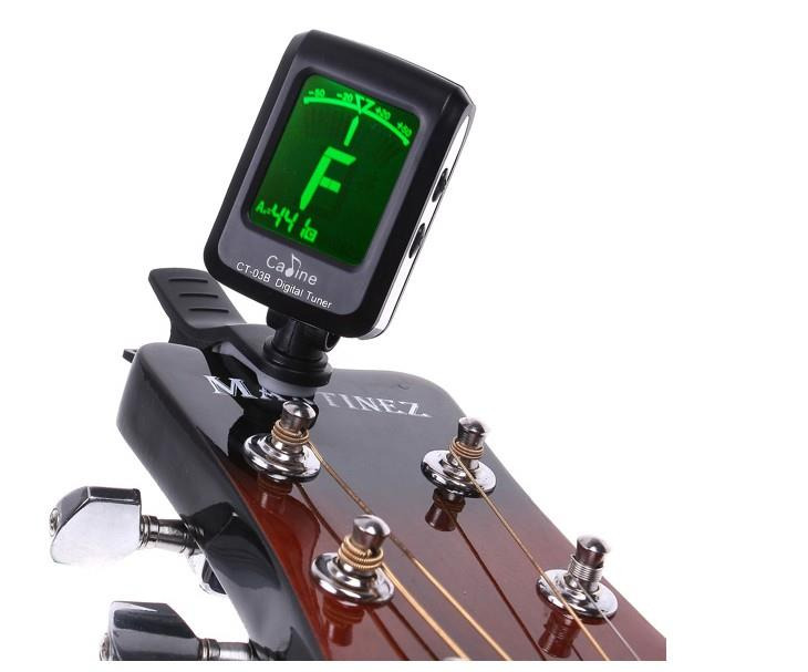 цифровой тюнер для настройки гитары