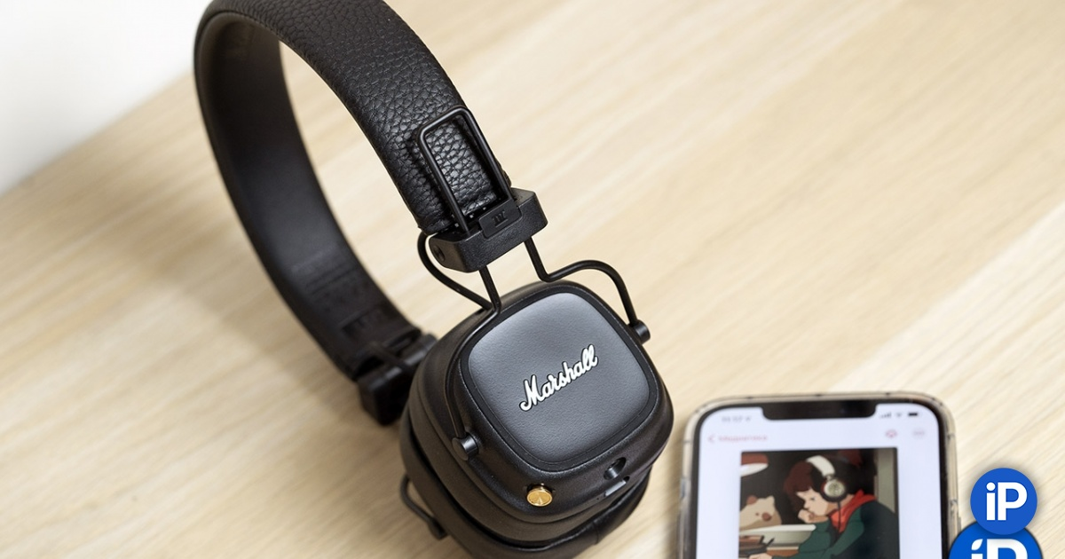 накладные наушники Marshall Major V