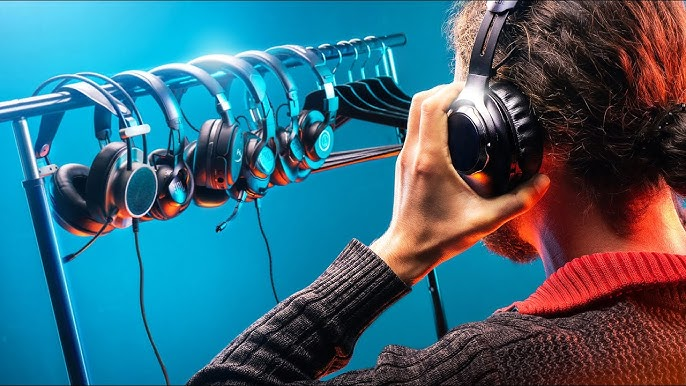 накладные наушники различных производителей