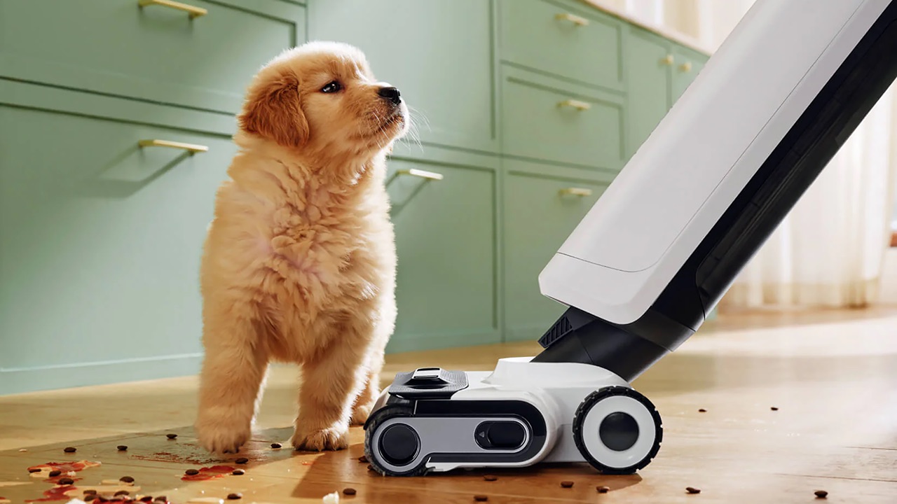 моющий вертикальный пылесос Roborock Flexi