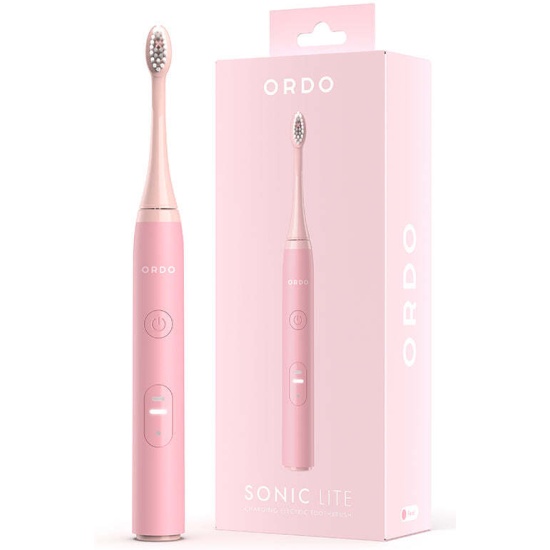 Электрическая зубная щётка ORDO помогает с правильной чисткой зубов, обеспечивая безопасный процесс