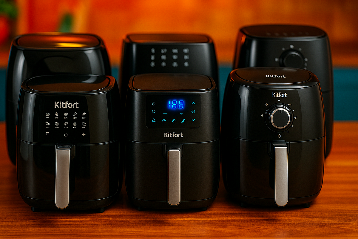 ТОП‑10 аэрогрилей Kitfort 2025