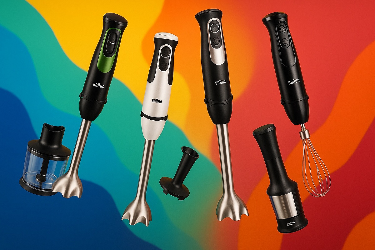 ТОП-8 моделей погружных блендеров Braun