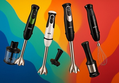 ТОП-8 моделей погружных блендеров Braun