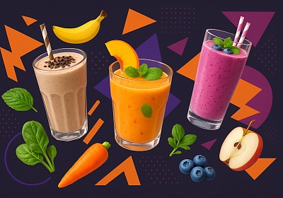 ТОП 10 полезных смузи рецептов, которые можно приготовить в блендере